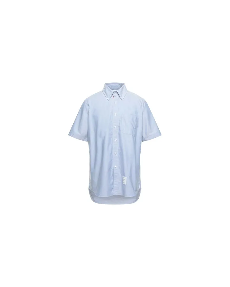 Thom Browne TOPS - Hemdenauf YOOX.COM Himmelblau