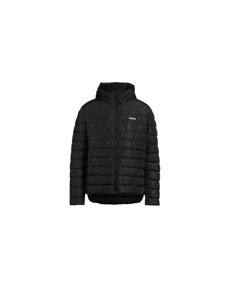 Versace JACKEN & MÄNTEL - Pufferjacken & Daunenjackenauf YOOX.COM Schwarz