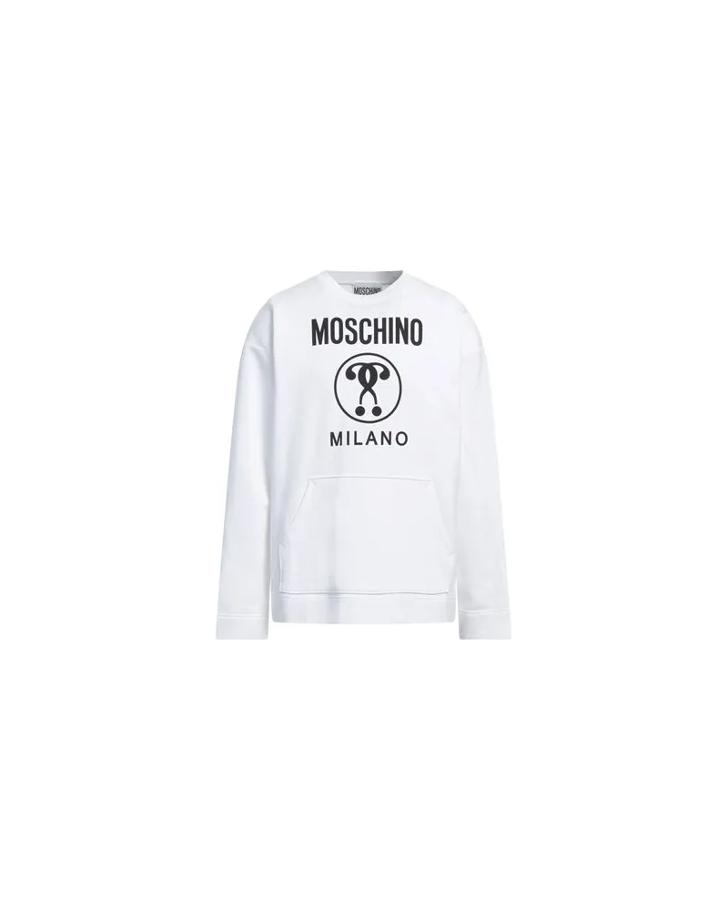 Moschino TOPS - Sweatshirtsauf YOOX.COM Weiß
