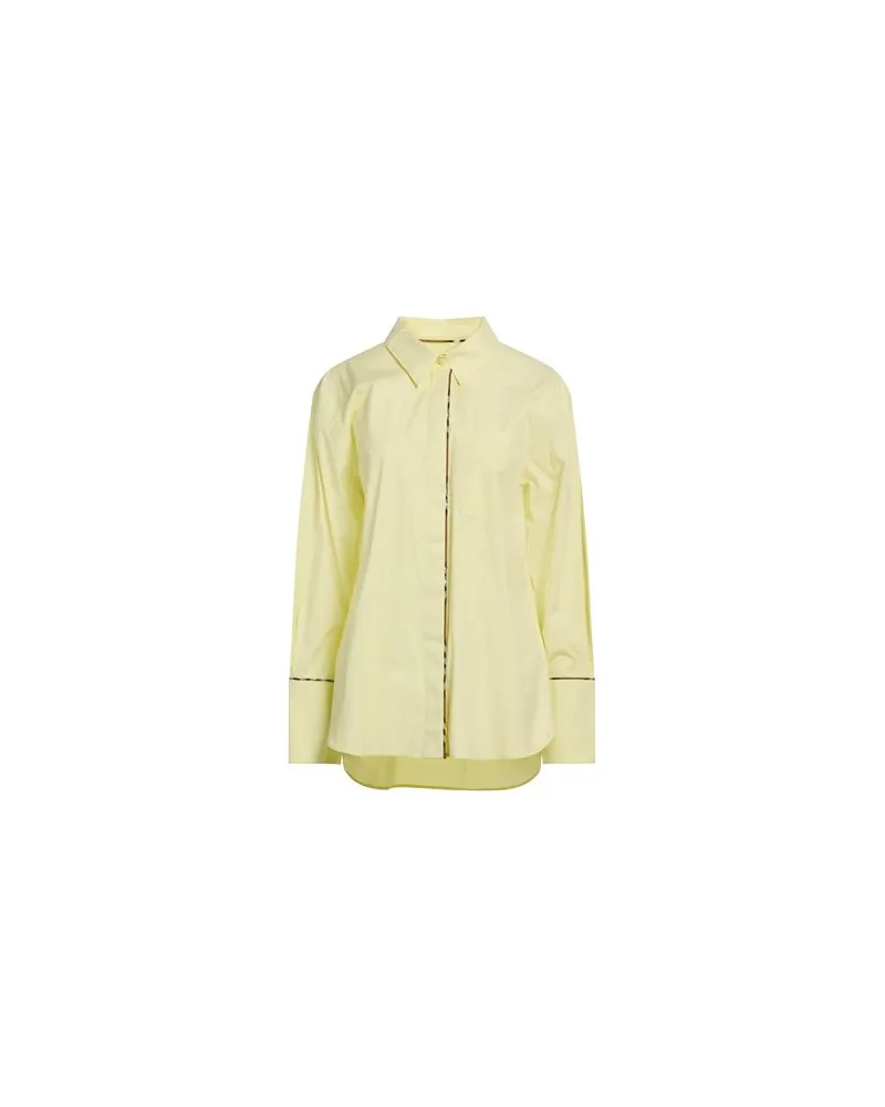 Burberry TOPS - Hemdenauf YOOX.COM Pastellgelb