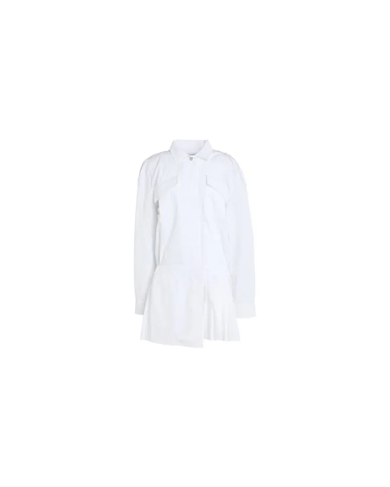 OFF-WHITE KLEIDER - Mini-Kleiderauf YOOX.COM Weiß