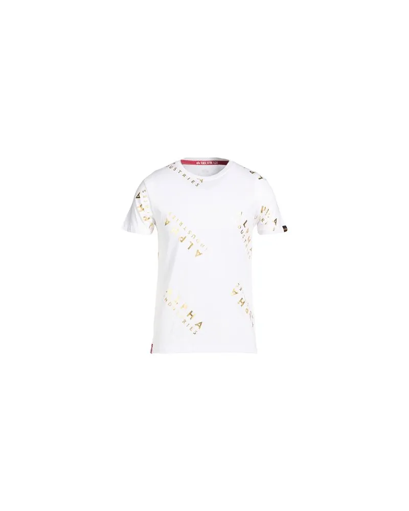 Alpha Industries TOPS - T-shirtsauf YOOX.COM Weiß