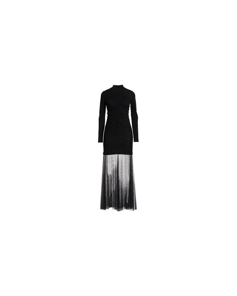 Twin-Set KLEIDER - Maxi-Kleiderauf YOOX.COM Schwarz