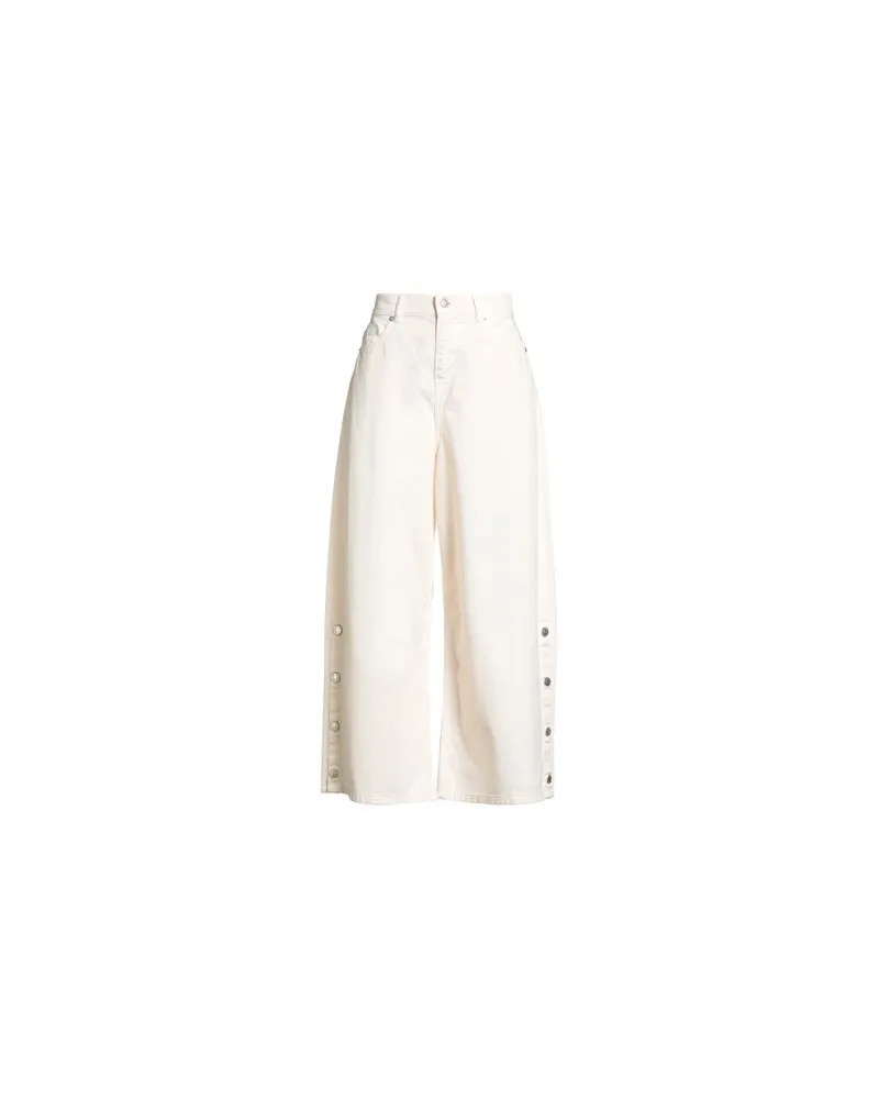 Actitude by Twinset HOSEN & RÖCKE - Hosenauf YOOX.COM Cremeweiß