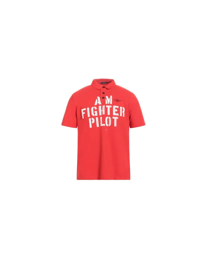 Aeronautica Militare TOPS - Poloshirtsauf YOOX.COM Rot
