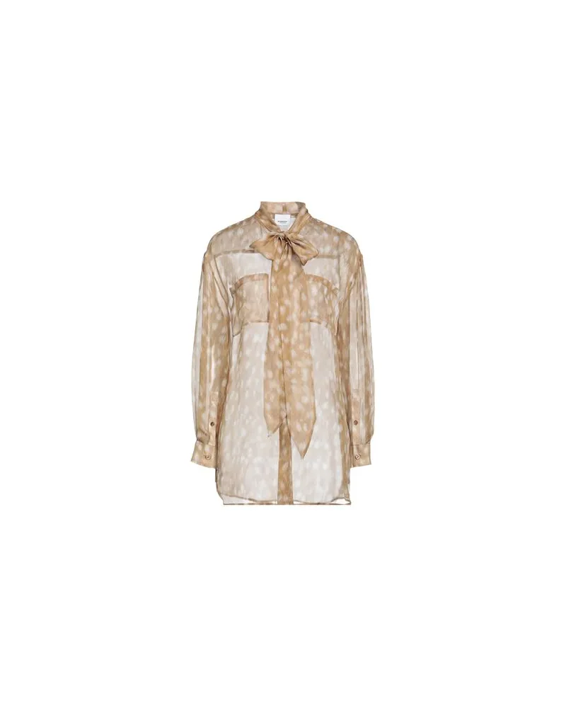 Burberry TOPS - Hemdenauf YOOX.COM Senf