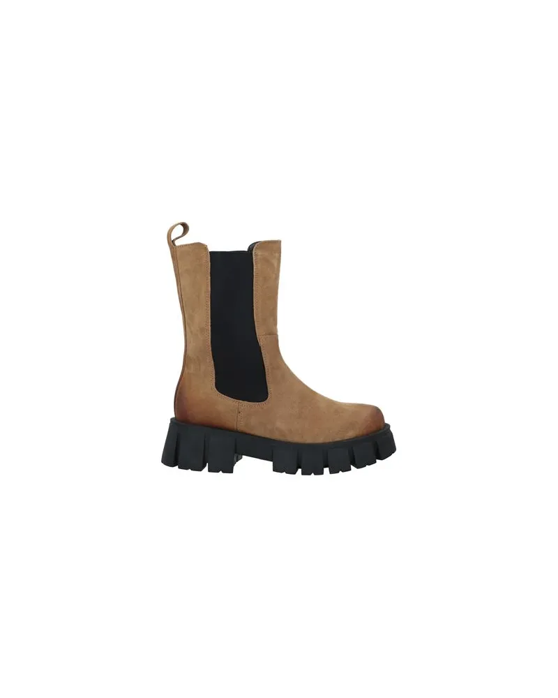 UnLace SCHUHE - Stiefelettenauf YOOX.COM Kamel