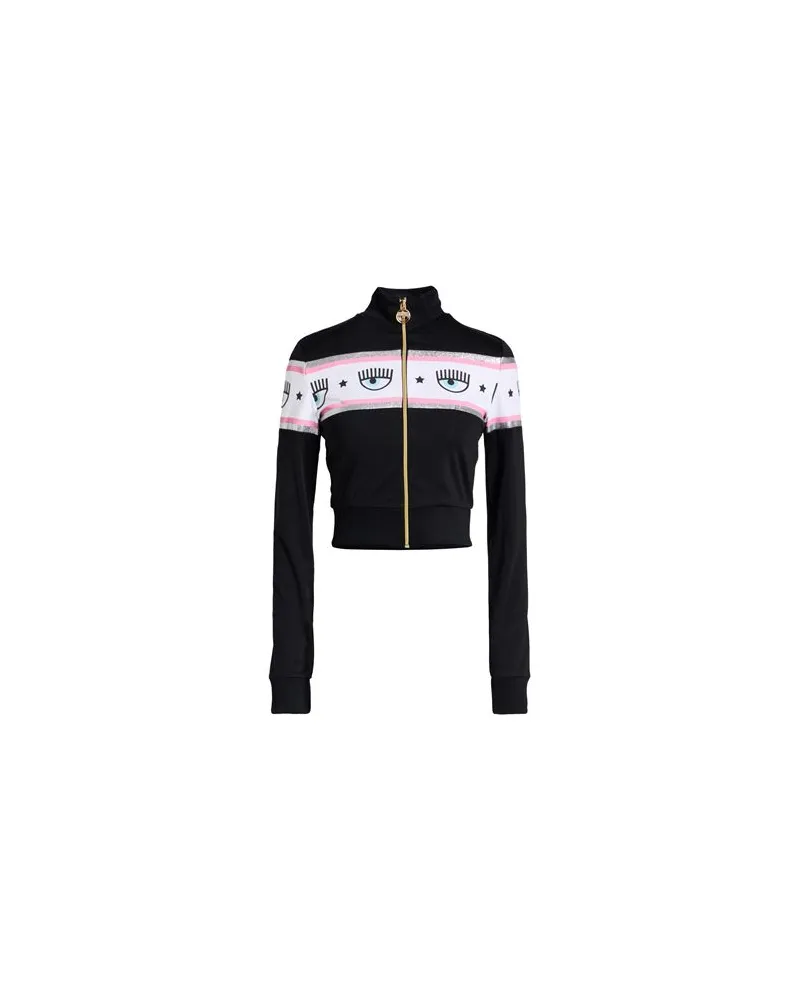 Chiara Ferragni TOPS - Sweatshirtsauf YOOX.COM Schwarz
