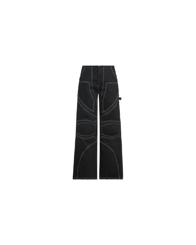 OFF-WHITE HOSEN & RÖCKE - Jeanshosenauf YOOX.COM Schwarz