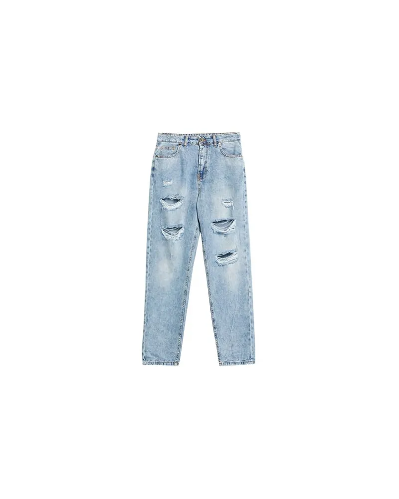 Siste's HOSEN & RÖCKE - Jeanshosenauf YOOX.COM Blau