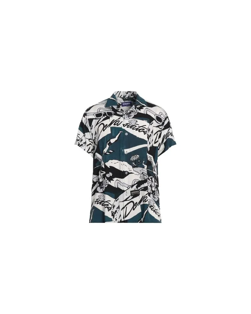 DEVÁ STATES TOPS - Hemdenauf YOOX.COM Aquamarin