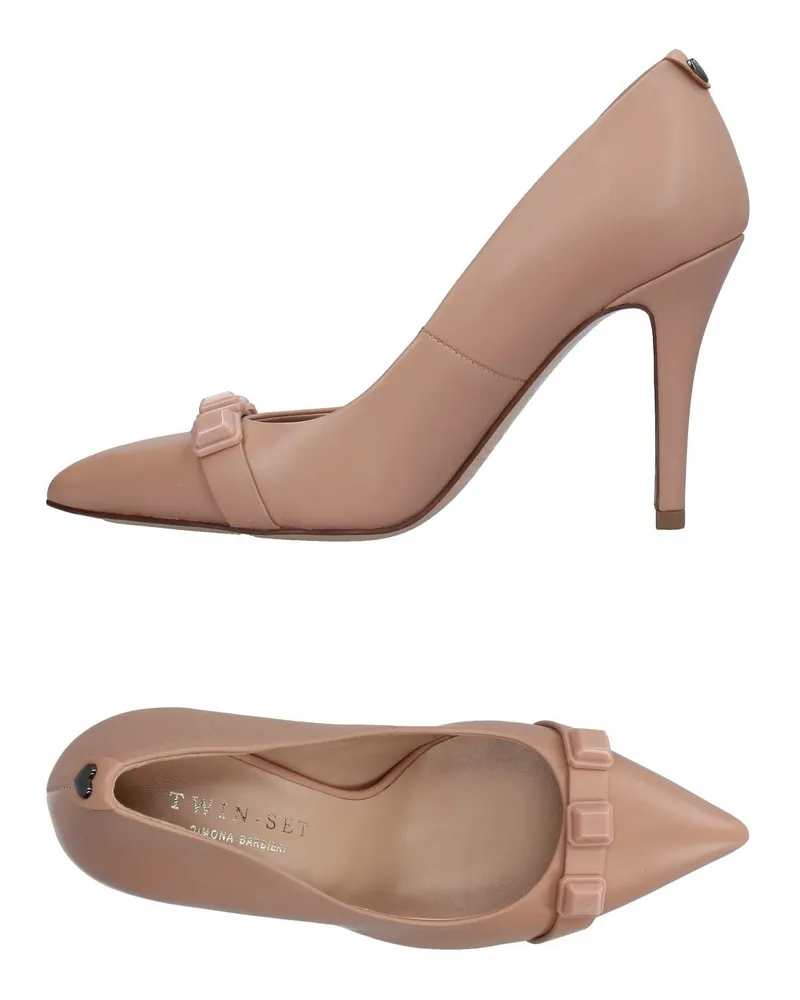 Twin-Set Pumps Hellrosa