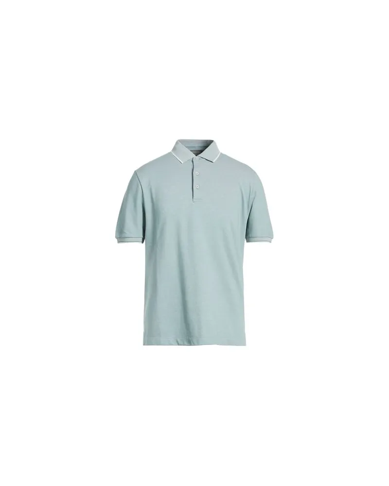 Canali TOPS - Poloshirtsauf YOOX.COM Himmelblau