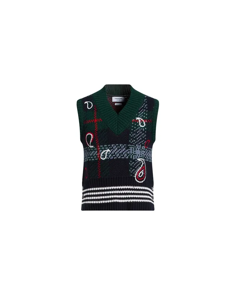 Thom Browne STRICKWAREN - Pulloverauf YOOX.COM Dunkelgrün