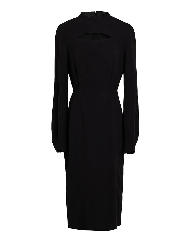 Versace Midi-Kleid Schwarz