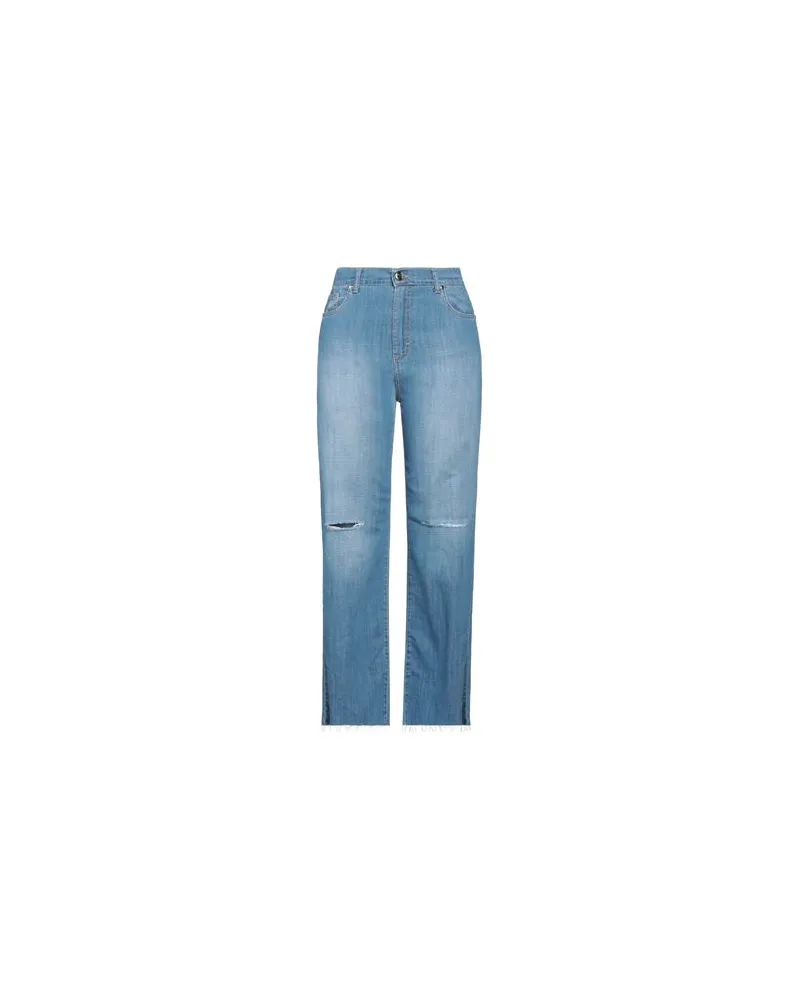 Siste's HOSEN & RÖCKE - Jeanshosenauf YOOX.COM Blau