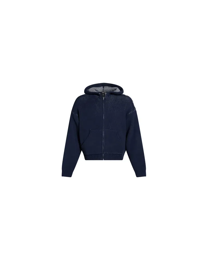 HUF STRICKWAREN - Strickjackenauf YOOX.COM Marineblau