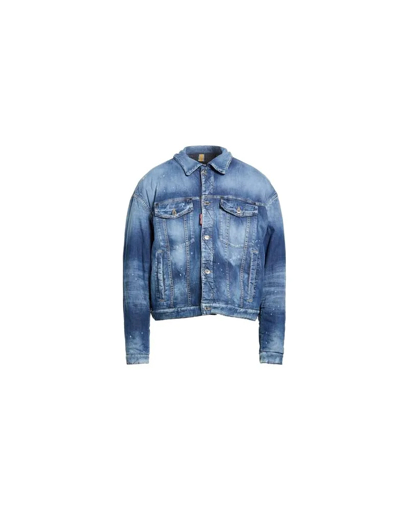 Dsquared2 JACKEN & MÄNTEL - Jeansjacken/Mäntelauf YOOX.COM Blau