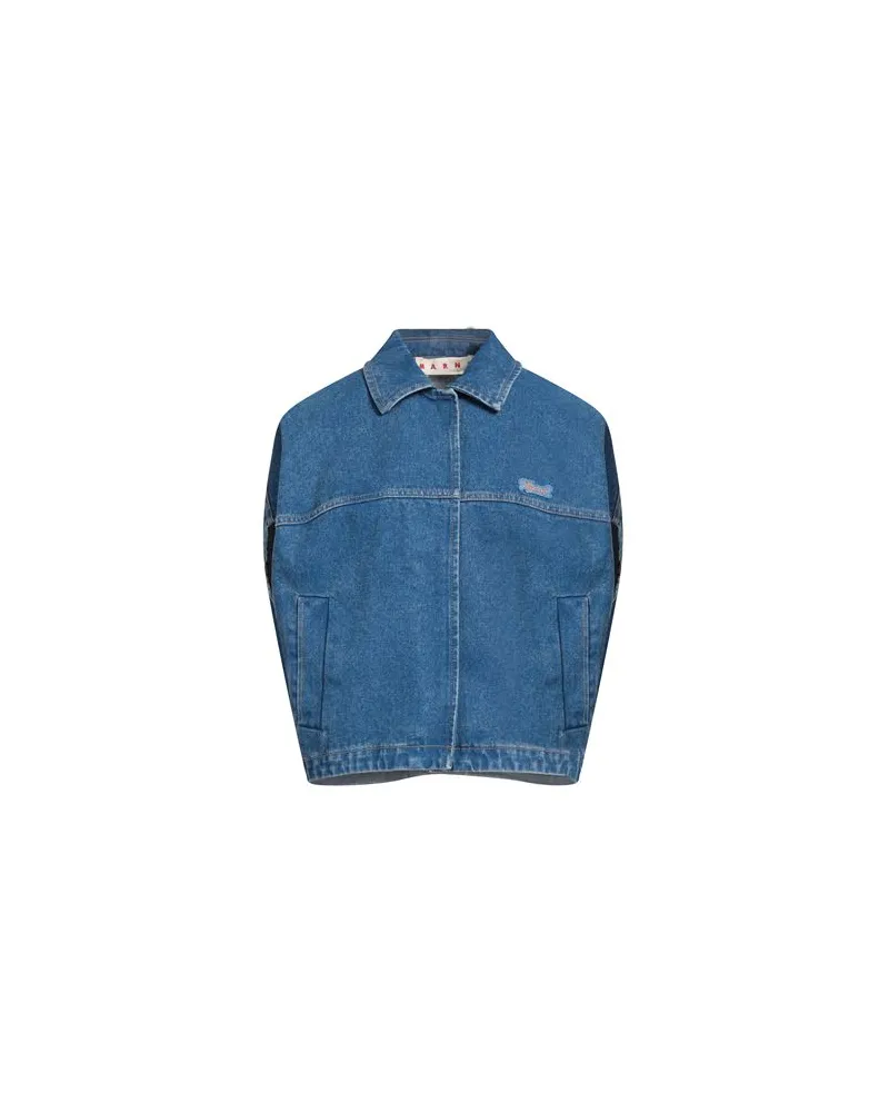 Marni JACKEN & MÄNTEL - Jeansjacken/Mäntelauf YOOX.COM Blau