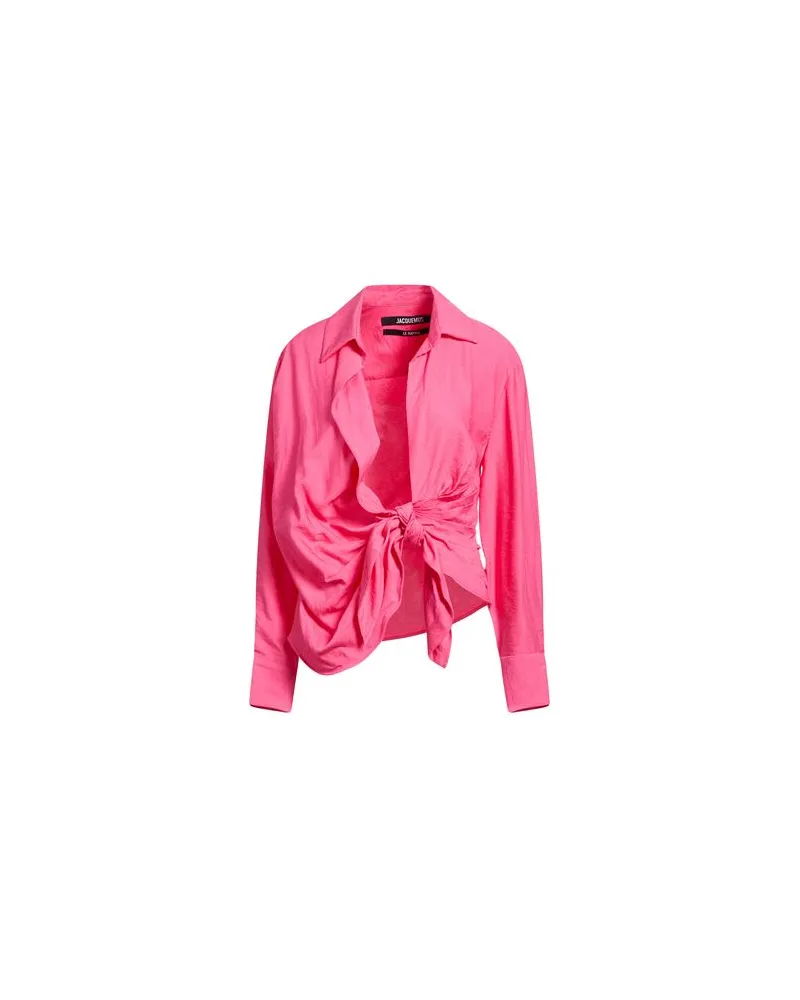 Jacquemus LES SCULPTURES - TOPS - Hemdenauf YOOX.COM Rosa