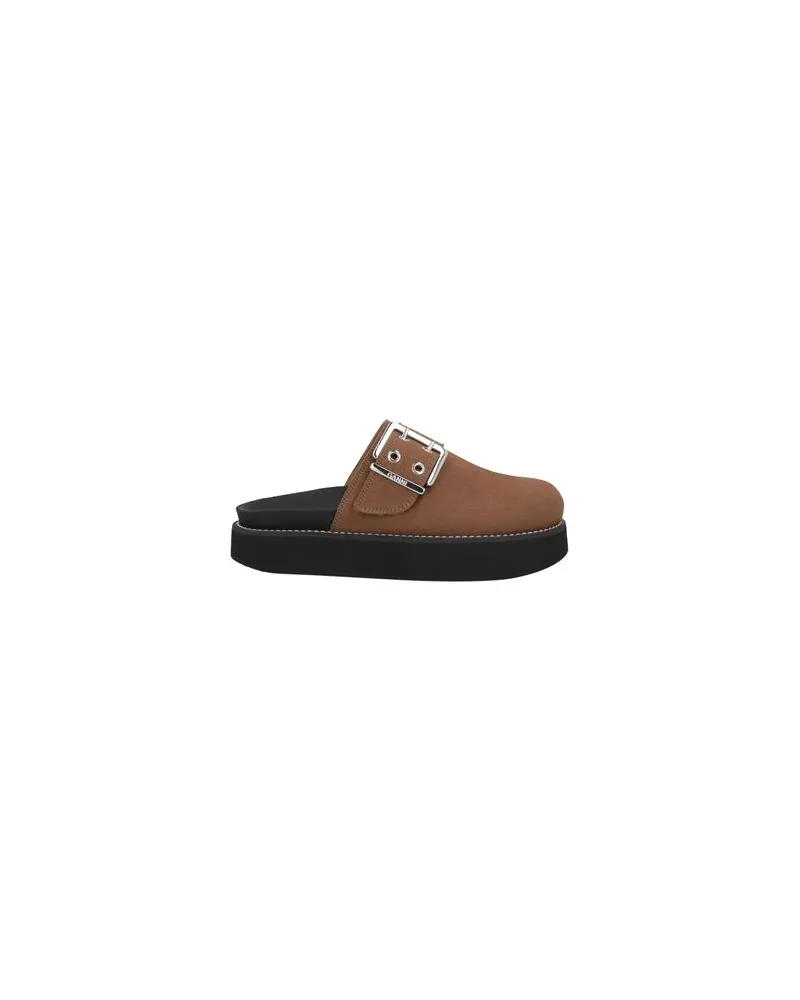 Ganni SCHUHE - Mules & Clogsauf YOOX.COM Khaki
