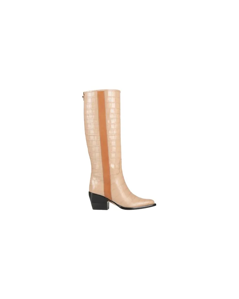 Chloé SCHUHE - Stiefelauf YOOX.COM Beige