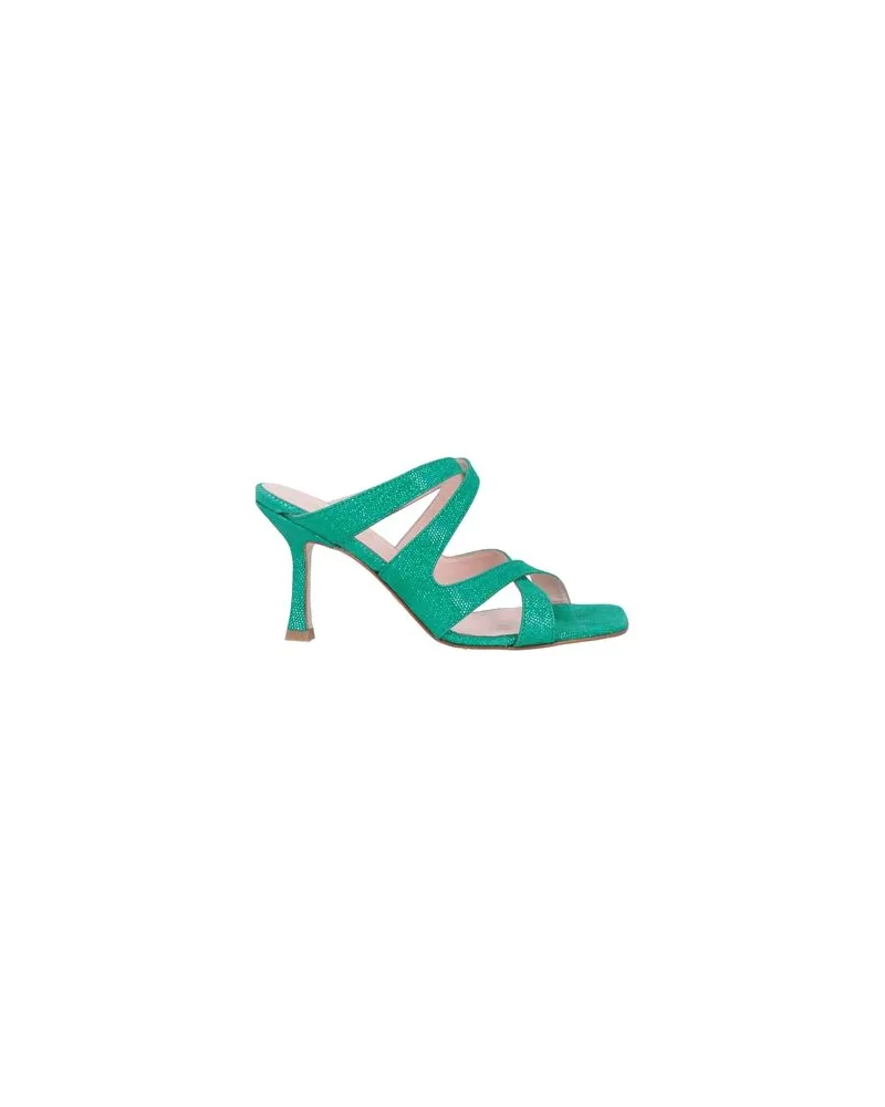 Anna F. SCHUHE - Sandalenauf YOOX.COM Grün