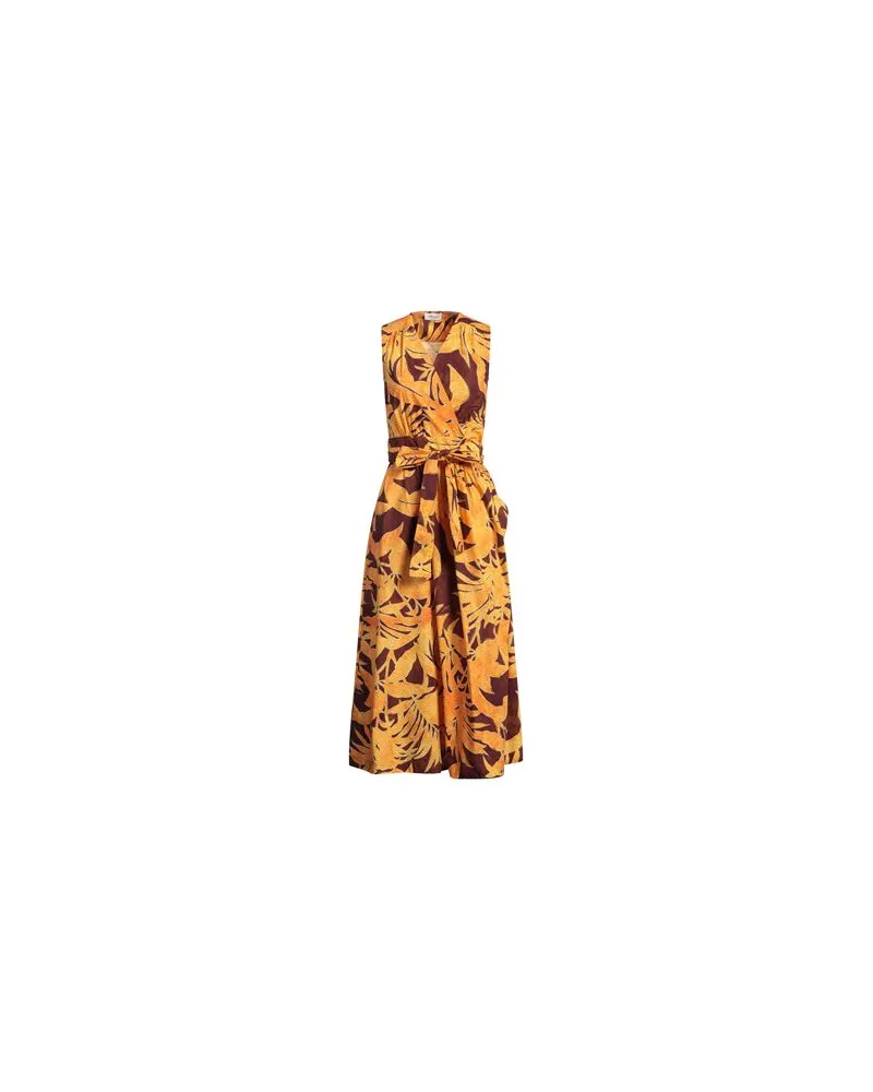 ottod’Ame KLEIDER - Maxi-Kleiderauf YOOX.COM Mandarine