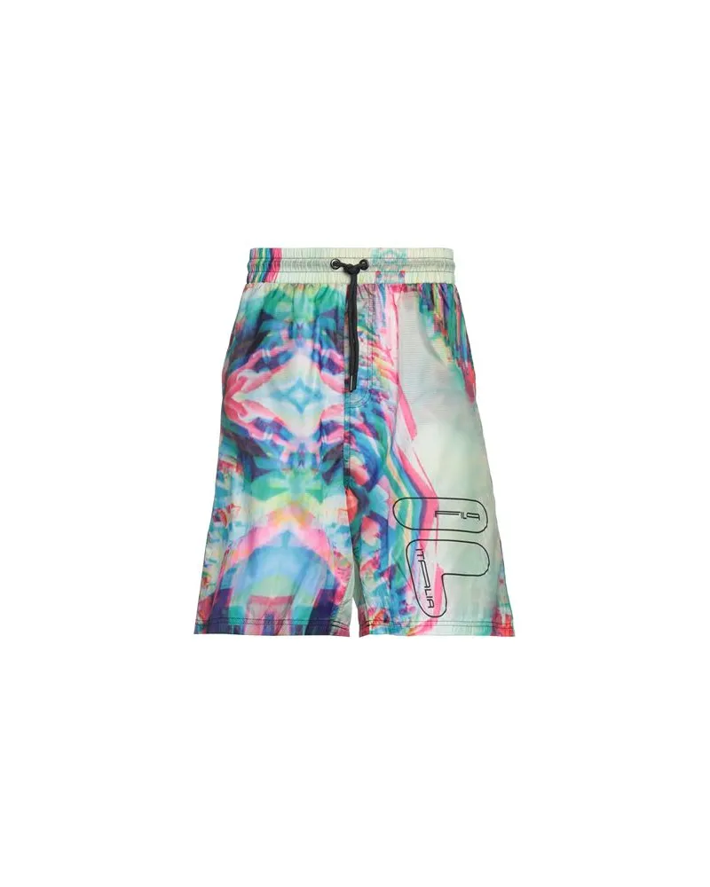 Fila HOSEN & RÖCKE - Shorts & Bermudashortsauf YOOX.COM Säuregrün