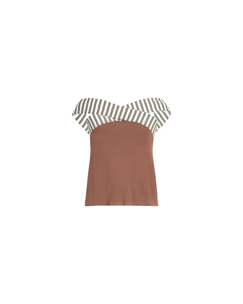 VICOLO TOPS - Topsauf YOOX.COM Braun