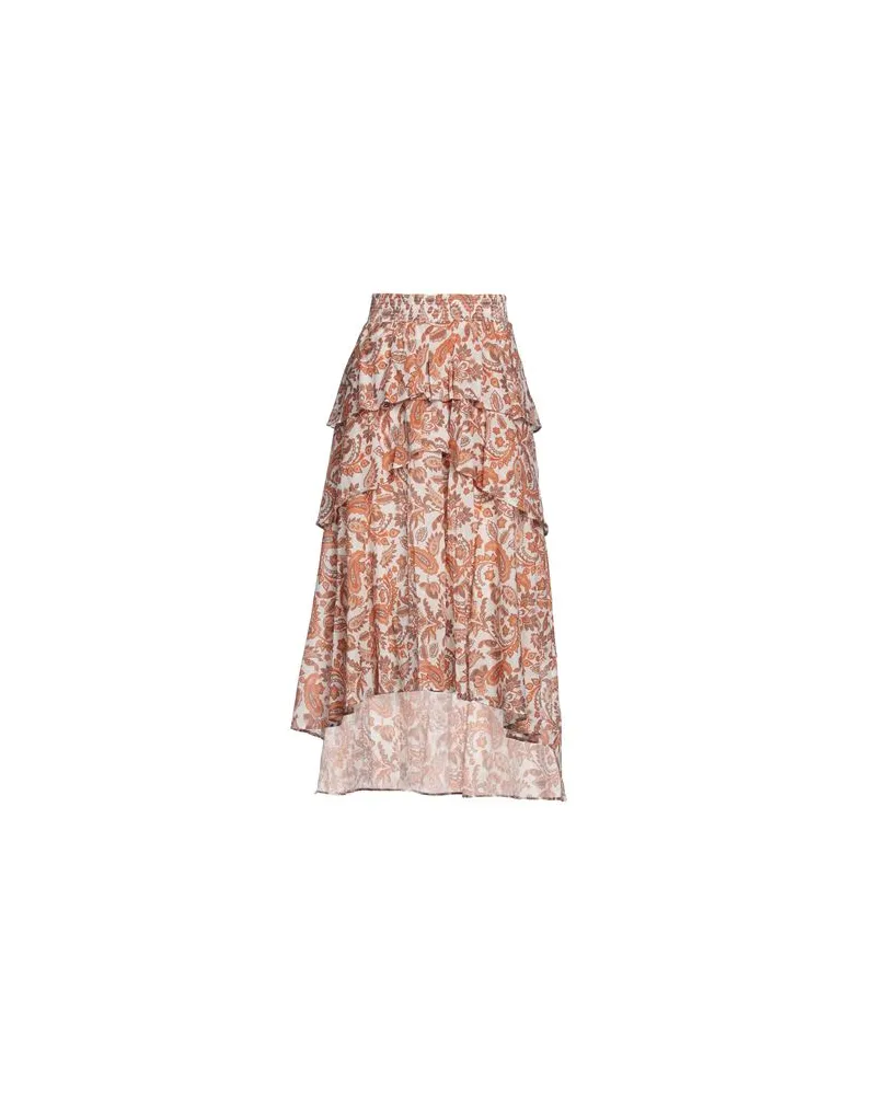 Maje HOSEN & RÖCKE - Midi-Röckeauf YOOX.COM Orange