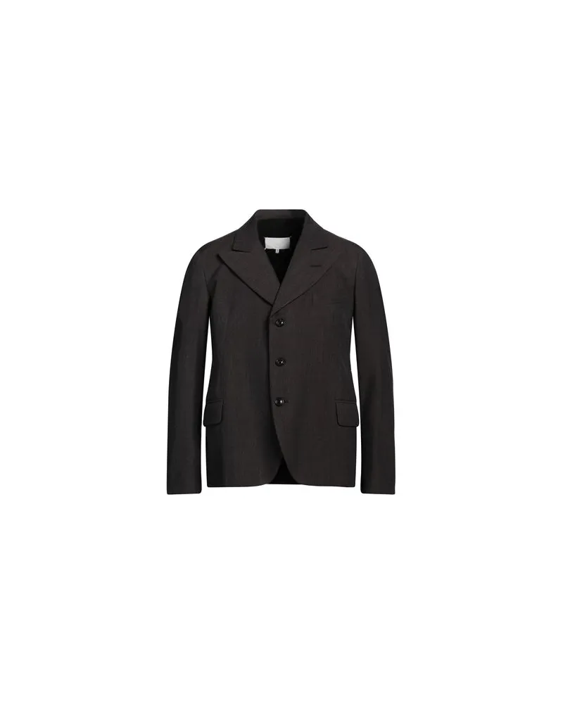 Maison Margiela ANZÜGE und CO-ORDS - Blazersauf YOOX.COM Dunkelbraun