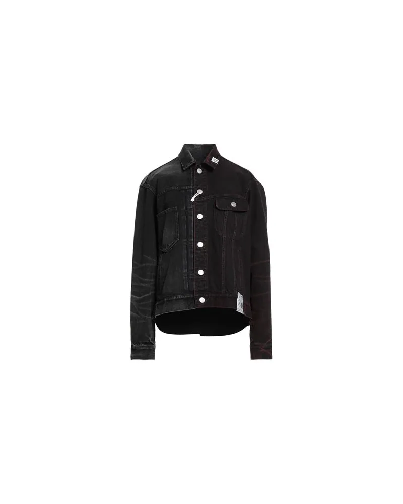 MIHARAYASUHIRO JACKEN & MÄNTEL - Jeansjacken/Mäntelauf YOOX.COM Schwarz