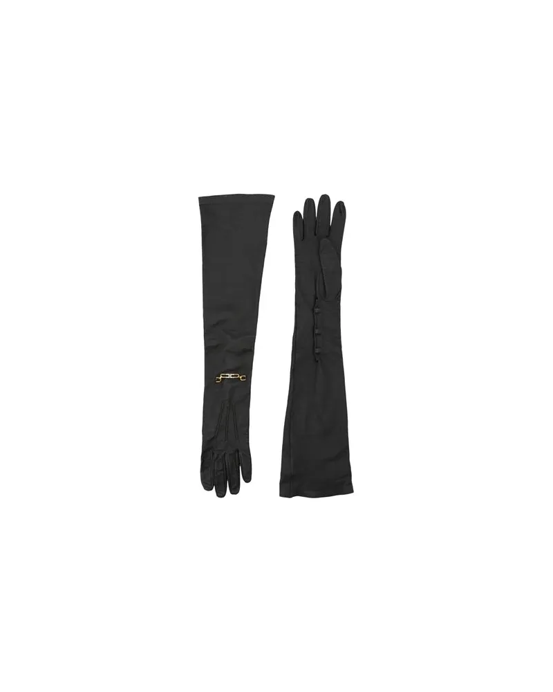 Elisabetta Franchi ACCESSOIRES - Handschuheauf YOOX.COM Schwarz