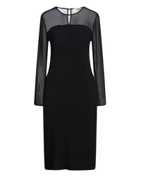 Jucca Midi-Kleid Schwarz