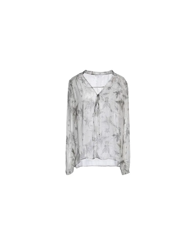 Patrizia Pepe TOPS - Topsauf YOOX.COM Hellgrau
