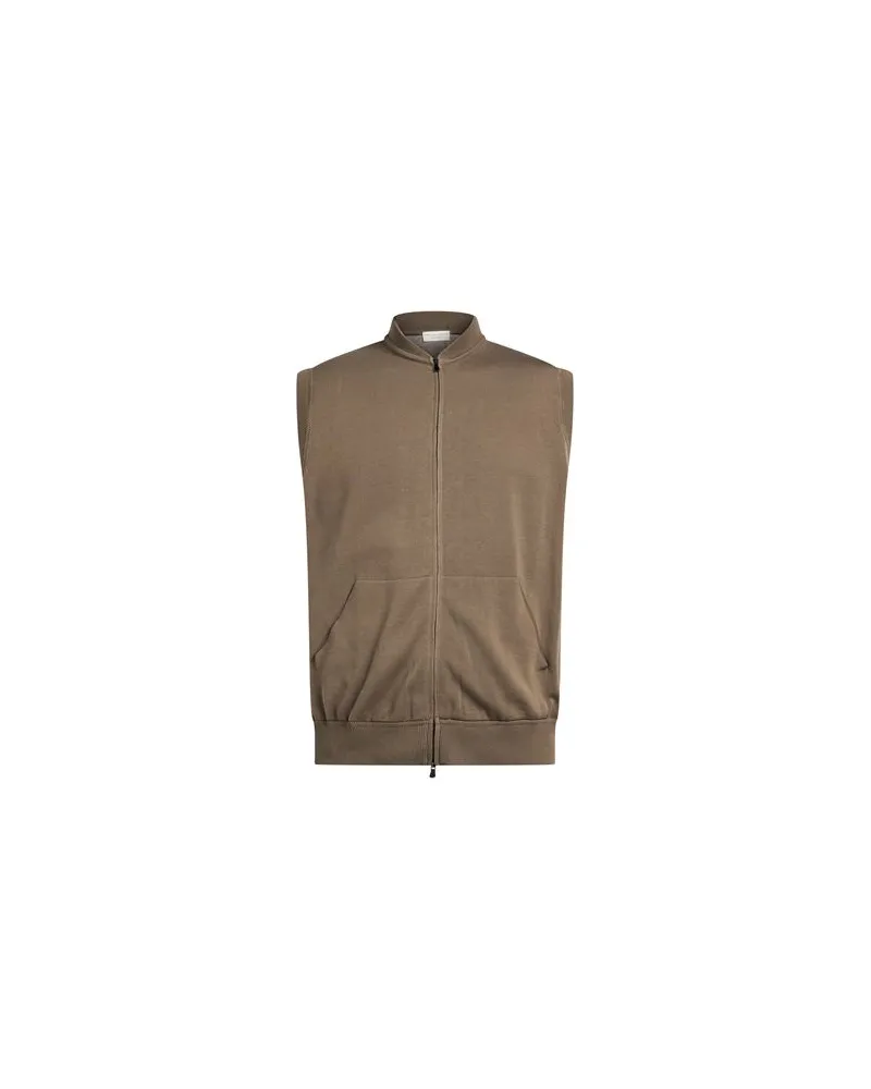 Filippo de Laurentiis STRICKWAREN - Strickjackenauf YOOX.COM Khaki