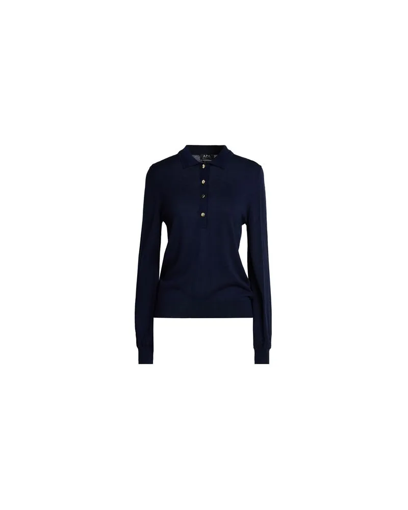A.P.C. STRICKWAREN - Pulloverauf YOOX.COM Nachtblau