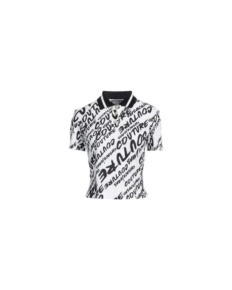 Versace Jeans TOPS - Poloshirtsauf YOOX.COM Weiß