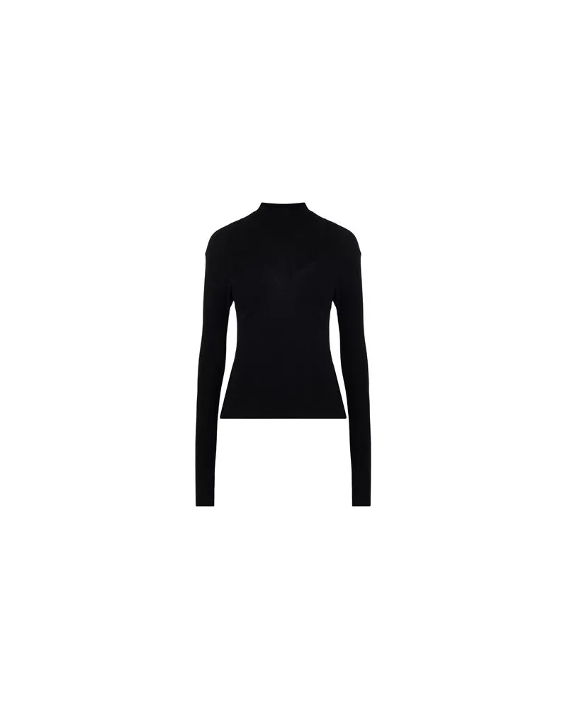 Caractère STRICKWAREN - Rollkragenpulloverauf YOOX.COM Schwarz