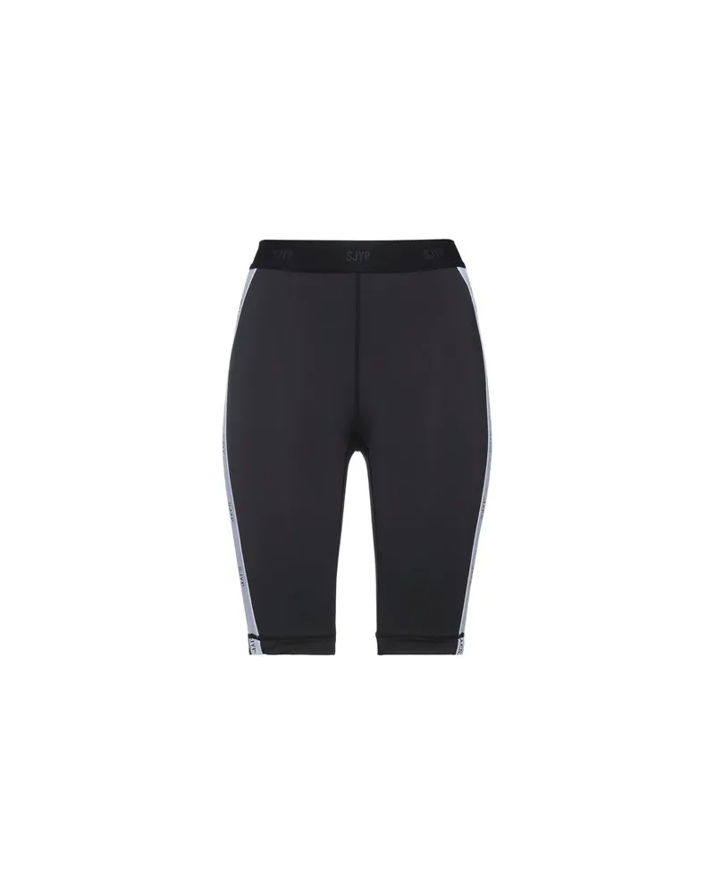 SJYP HOSEN & RÖCKE - Leggingsauf YOOX.COM Schwarz