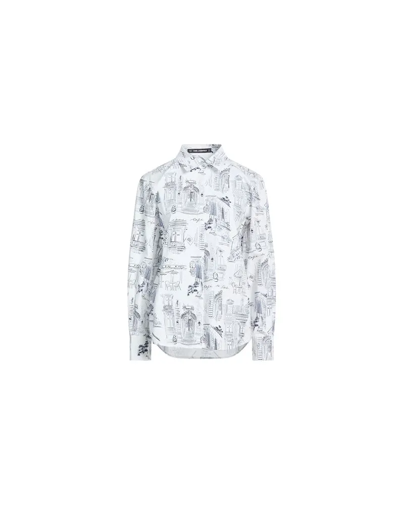 Karl Lagerfeld TOPS - Hemdenauf YOOX.COM Weiß