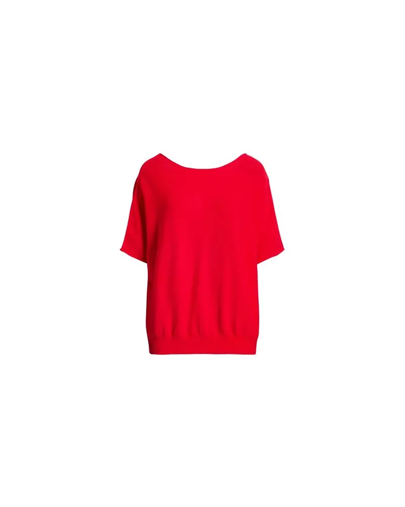 BASE Milano STRICKWAREN - Pulloverauf YOOX.COM Rot
