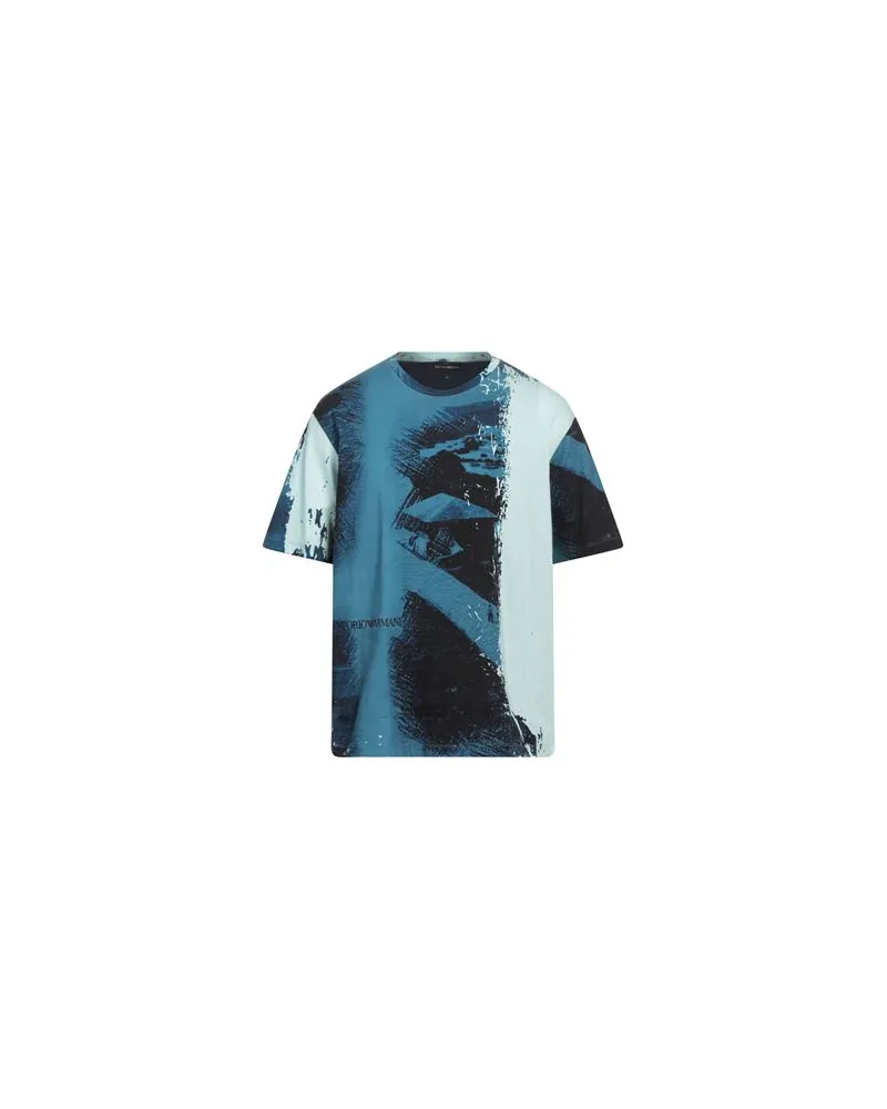 Emporio Armani TOPS - T-shirtsauf YOOX.COM Taubenblau
