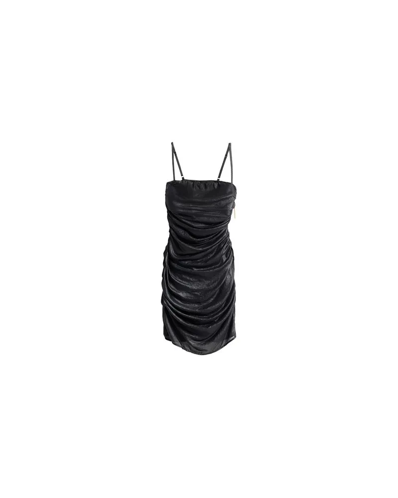 Elisabetta Franchi KLEIDER - Mini-Kleiderauf YOOX.COM Schwarz