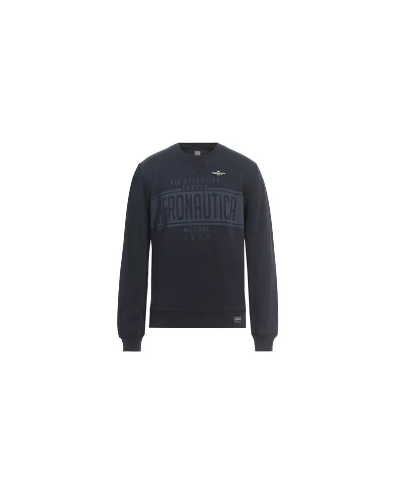 Aeronautica Militare TOPS - Sweatshirtsauf YOOX.COM Nachtblau