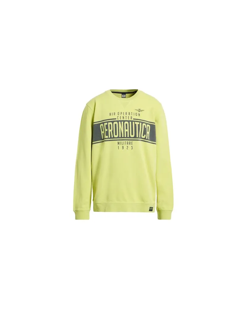 Aeronautica Militare TOPS - Sweatshirtsauf YOOX.COM Limettengrün