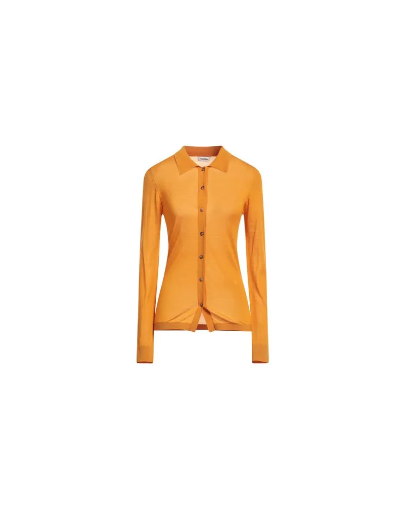 Nanushka STRICKWAREN - Strickjackenauf YOOX.COM Mandarine
