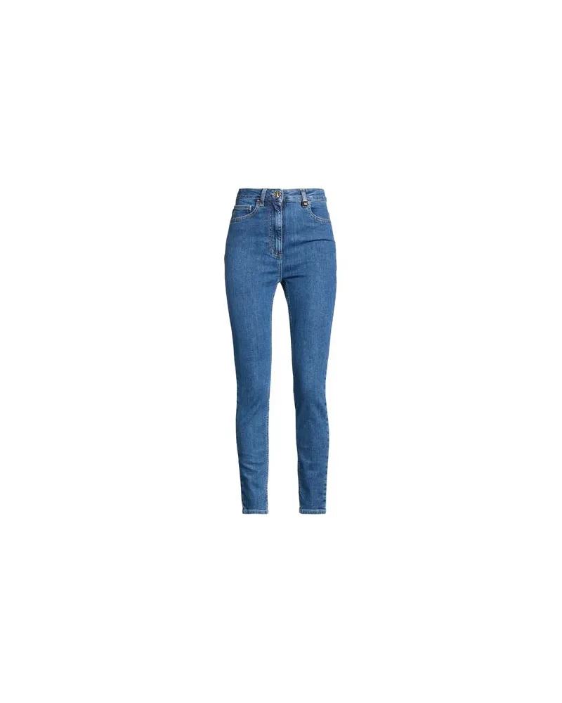 Elisabetta Franchi HOSEN & RÖCKE - Jeanshosenauf YOOX.COM Blau