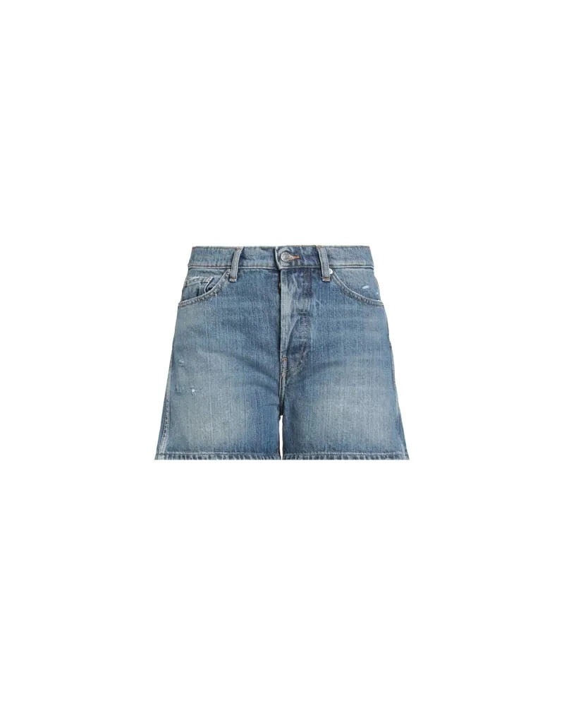 VICOLO HOSEN & RÖCKE - Jeansshortsauf YOOX.COM Blau